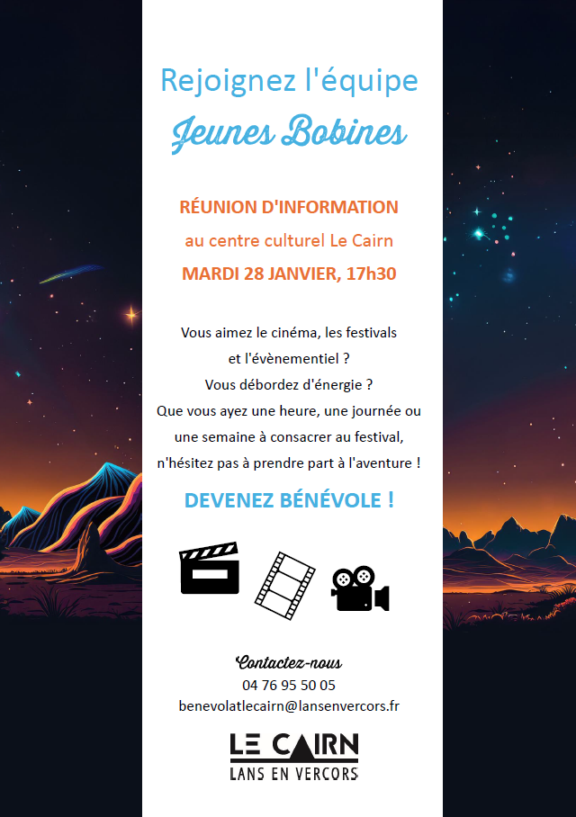 Affiche appel benevoles reu n 1 jb2025
