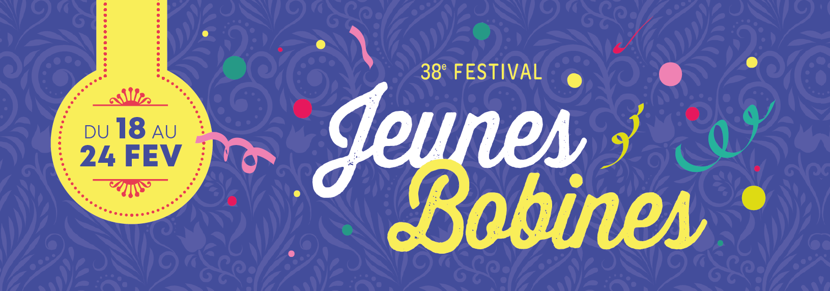 Bandeau festival Jeunes Bobines 2025
